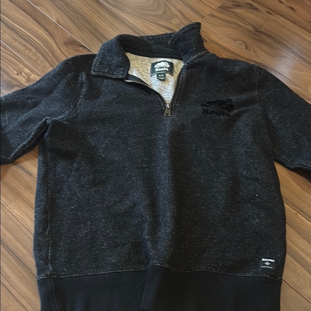 Roots Black Sweater